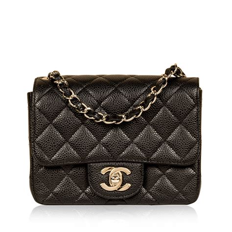 chanel classic mini square|chanel small bag with price.